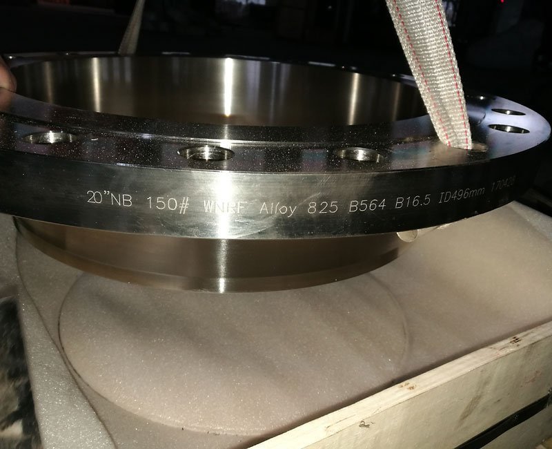Flange (Brida) de gran diámetro de alto contenido de níquel suministrada por GPSS NZ en 2018.